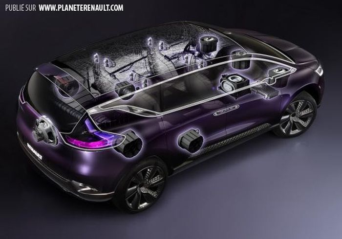 Concept-car Initiale Paris 2013 châssis